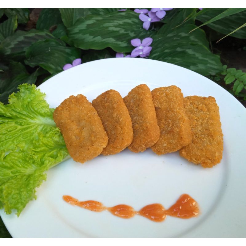 

Shrimp Nugget (Frozen) / Nugget Udang Beku, isi 8, berat +/- 200gr