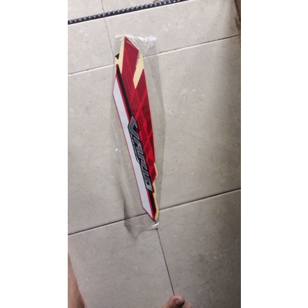 STIKER STRIPING LES BODY MOTOR HONDA VARIO 125 LED ESP CBS ISS 2016 2017 MERAH BAHAN ORIGINAL