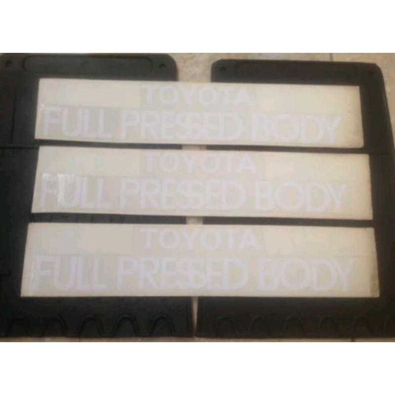 sticker kijang kf40 kf50 kijang super kijang grand harga per buah