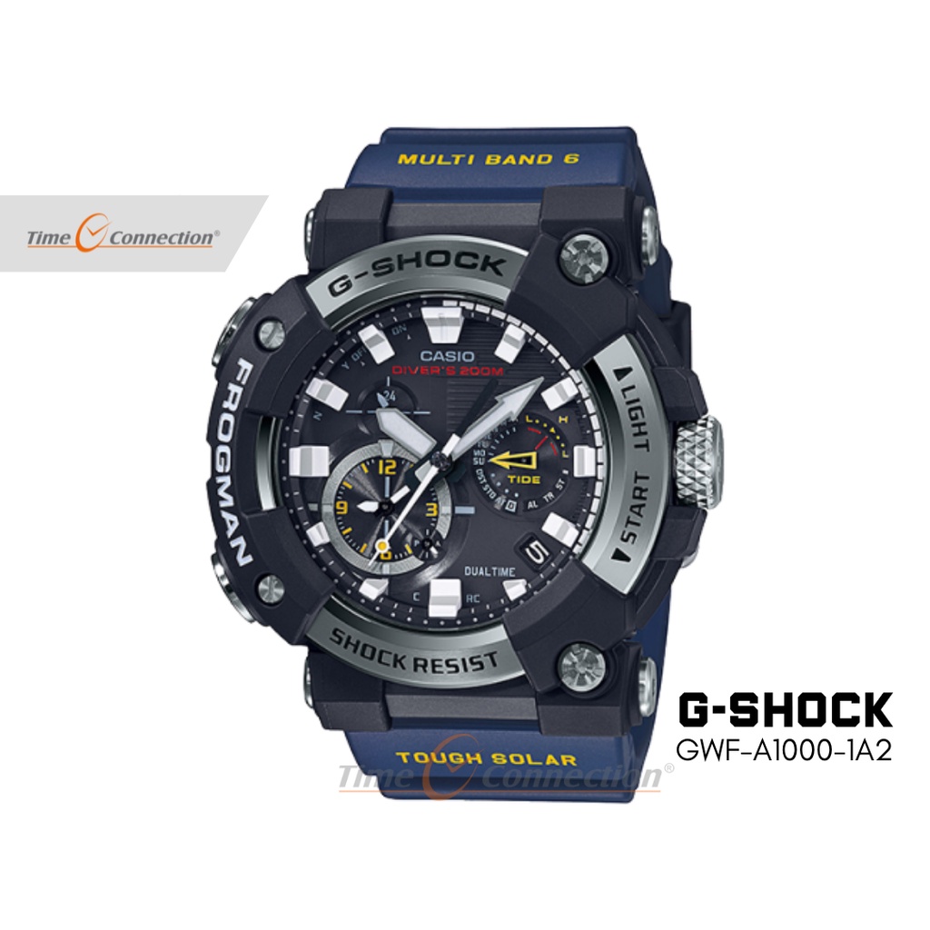 Casio G-SHOCK GWF-A1000-1A2 FROGMAN Original / Jam Tangan Pria Analog Digital /  GSHOCK G SHOCK GWF 