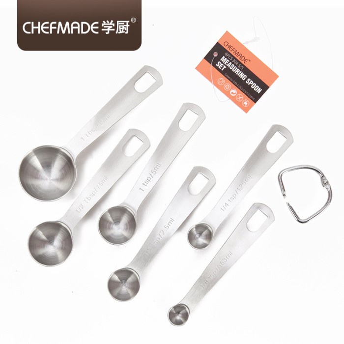 Chefmade stainless Measuring Spoon Set WK9268 / sendok takar