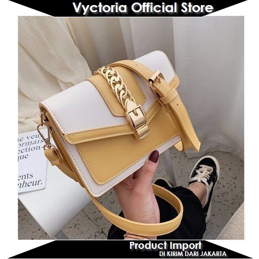 (COD) VYCTORIA VOS10052 Tas Selempang Import Grosir Handbag Fashion Wanita B10052 LT1695 BQ2980 2980 1695