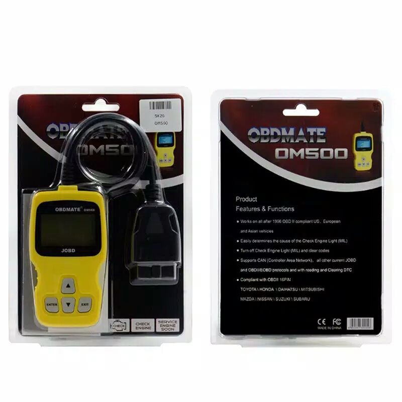 OBD SCANNER MOBIL OBD2 SCANNER OBDII SCANNER OM500 JOBD OBDMATE OBDII