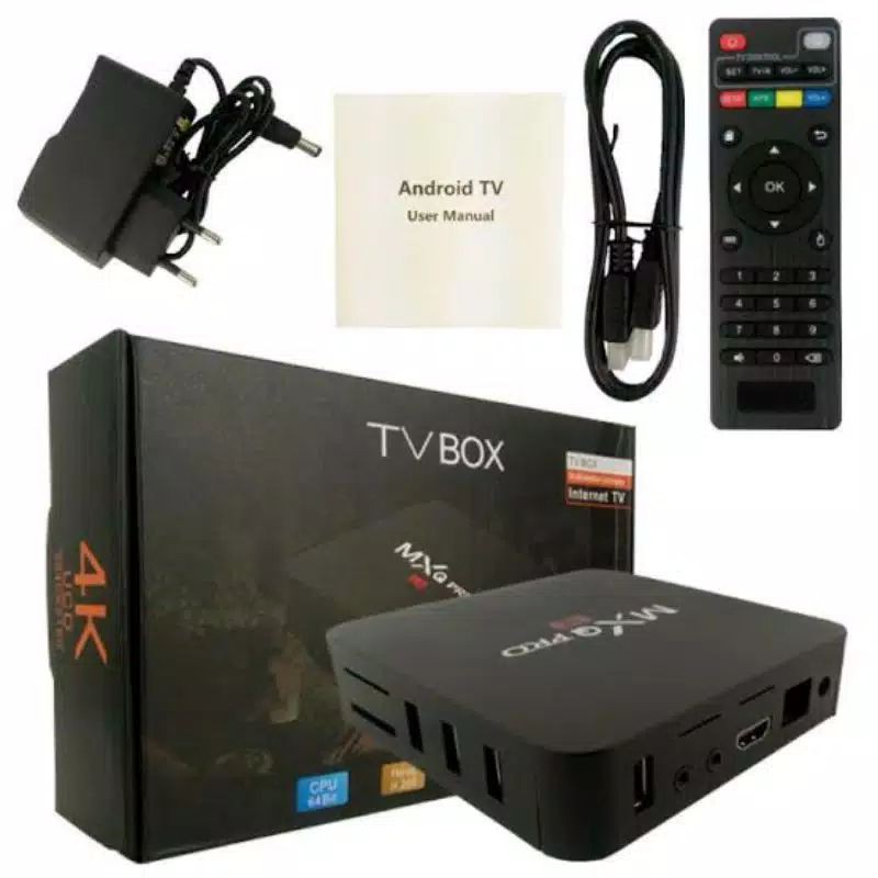 Android TV Box MXQ Pro 4K 5G media player smart TV Box 2GB/16GB