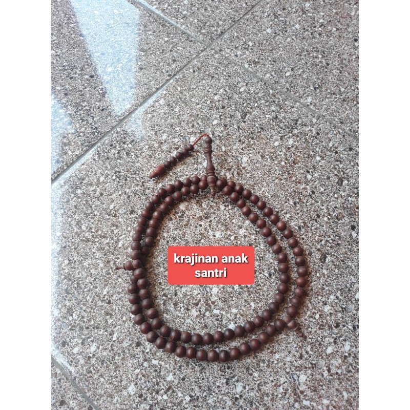 tasbih kayu  KAYU BAERTUA kembang kantil merah 10mm