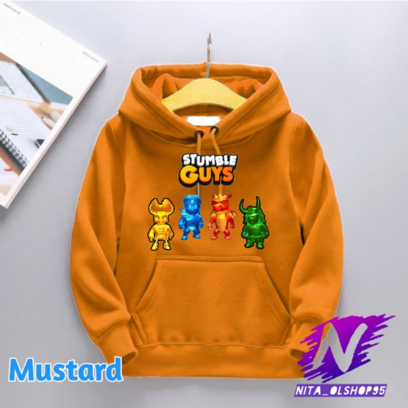 promo Hoodie anak stumble guys karakter spesial