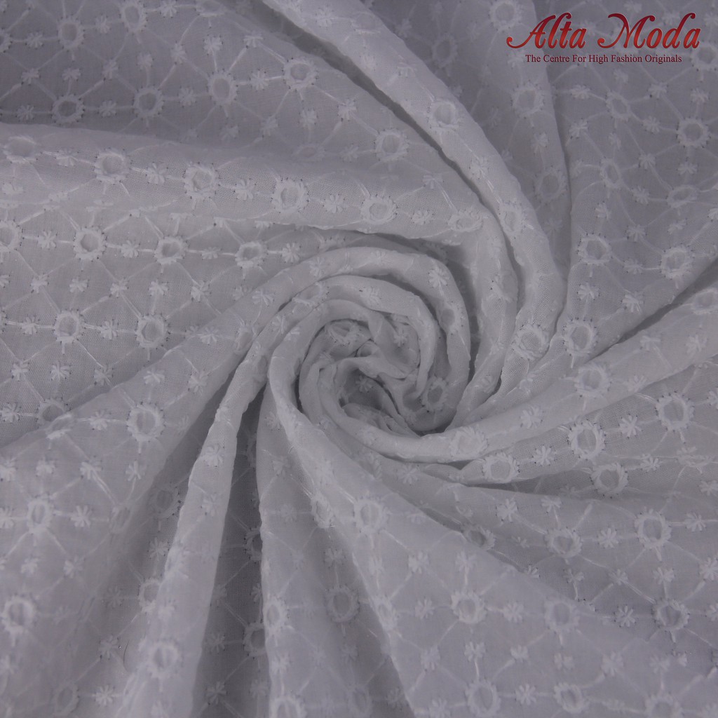 

Alta Moda Katun Bordir Mukena Umroh Motif Bulat Bintang (1M)