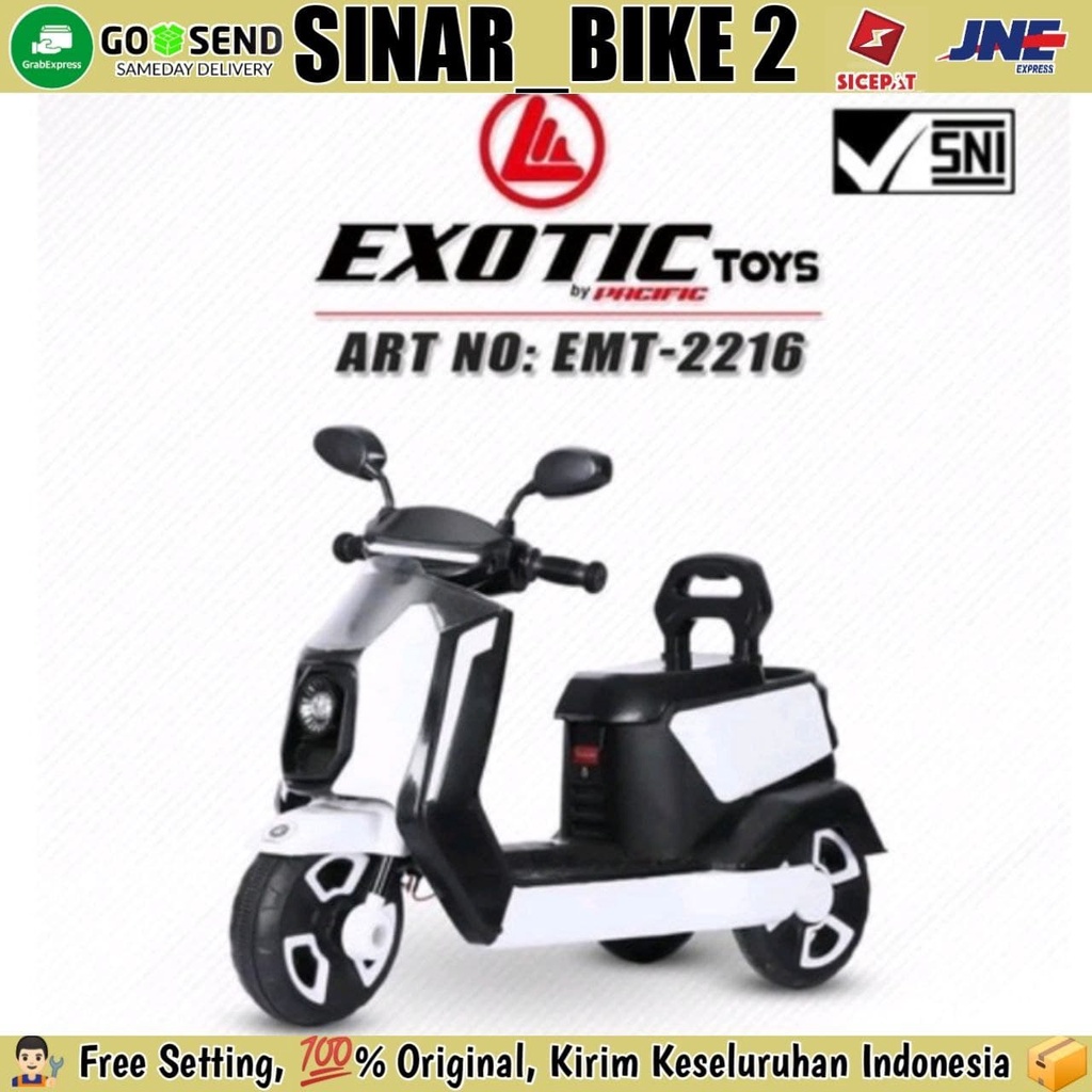 Mainan Motor Aki EXOTIC EMT 2216 Futuristic Design