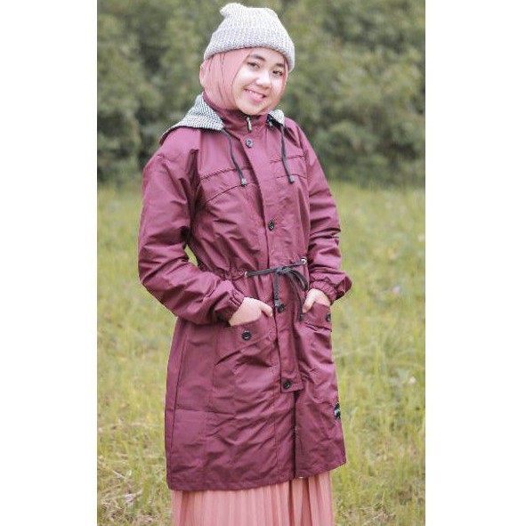 ANAPHA JAKET PARKA CEWE SYAR I syar'i  / jaket hijab hijabers JACKET muslimah syar i syari syar'i