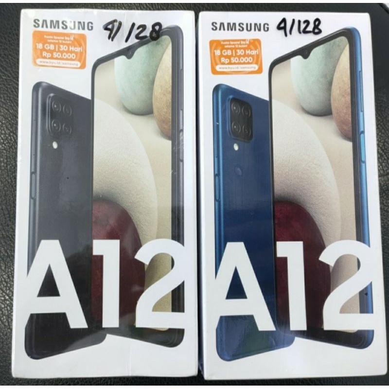 samsung a12 ram 4/128 & 6/128 baru garansi resmi
