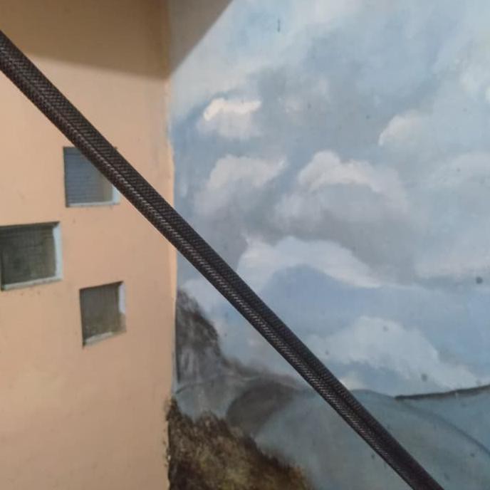 NEW TANGKRINGAN SETAN MURAI BATU SERI BLACK OVAL BARANG BAGUS BERKUALITAS