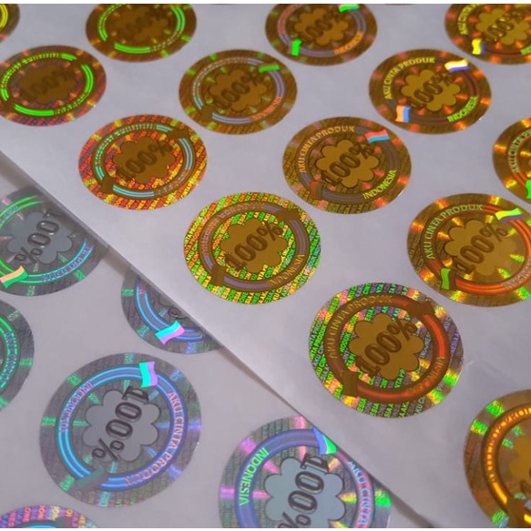

Stiker Hologram Aku Cinta Produk Indonesia 100% Gold & Silver 2.5 cm