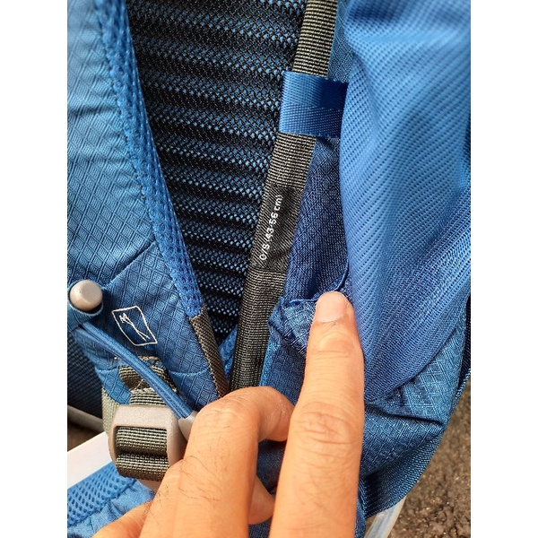 Osprey Volt 60 Blue Backpack Backpacking Incluied Raincover