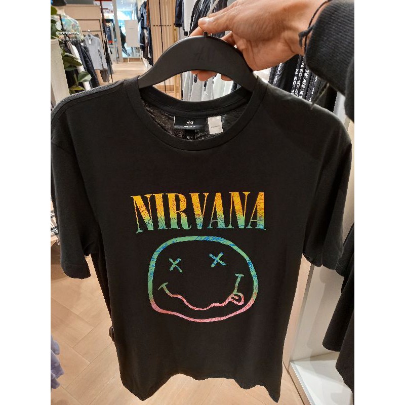 H&M kaos nirvana