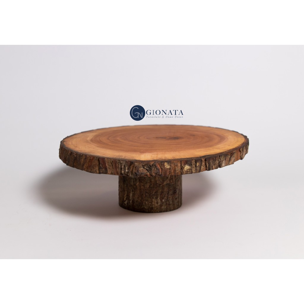 

Dekornata Wooden Cake Stand / Tatakan Kue Kayu / Display Kayu