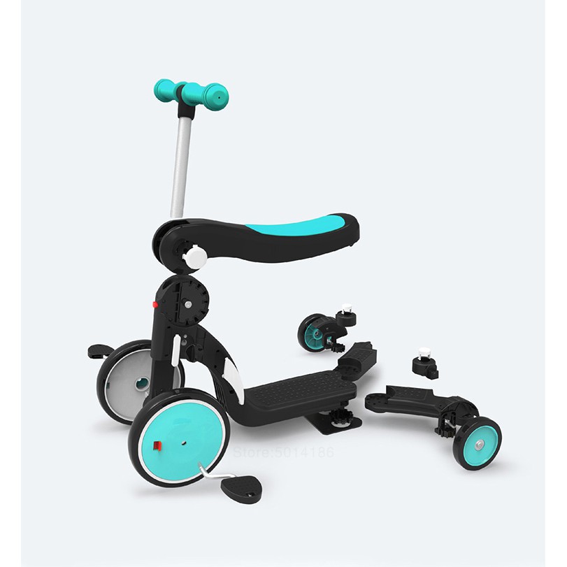 Xiaomi BEBEHOO 5 in 1 Balance Bike Scooter Sepeda Roda Tiga Anak - Sepeda Keseimbangan / Sepeda Anak