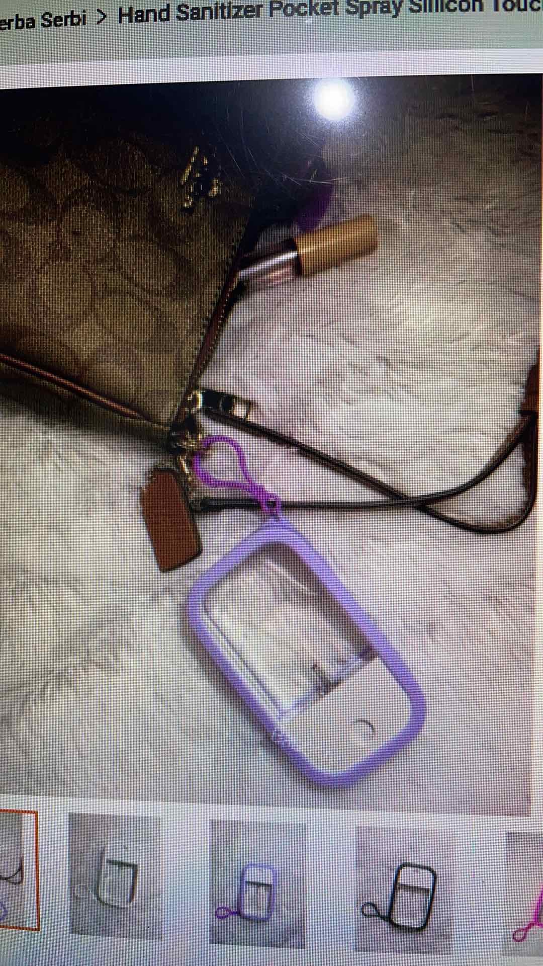 Hand Sanitizer Pocket Spray Sillicon Touchland / Tuca