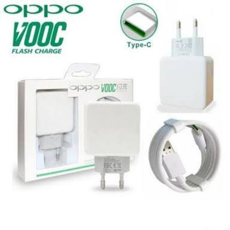 CHARGER OPPO R17 ORIGINAL 4A USB KABEL TYPE C SUPPORT VOOC SEMUA HP BARU OPPO