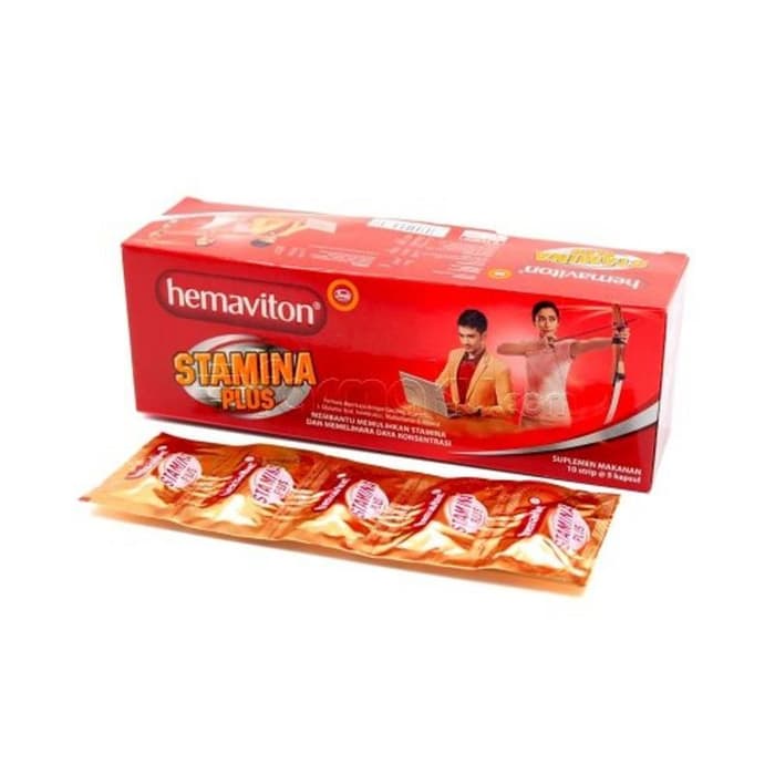 Hemaviton Stamina Strip - Obat Daya Tahan Tubuh/Stamina/Vitamin