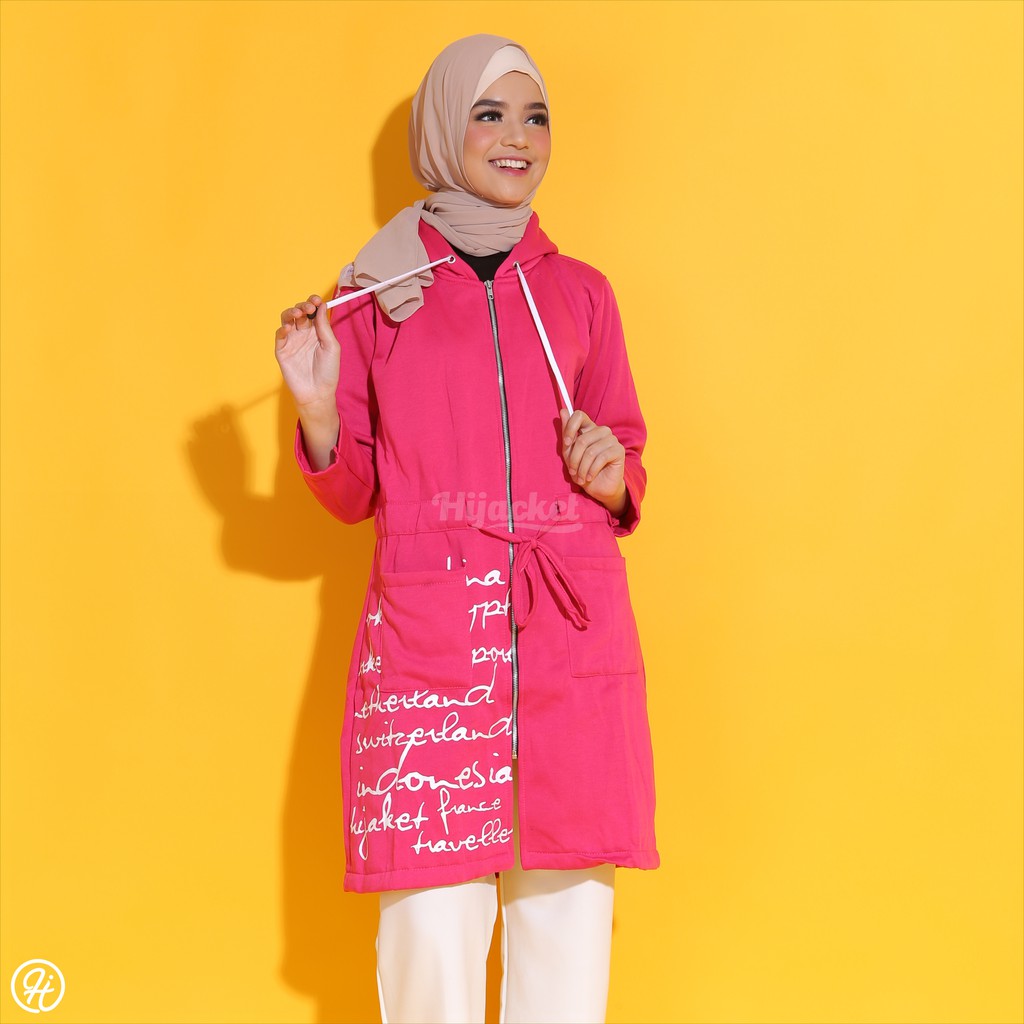 ⚠️CUCI GUDANG⚠️ HIJACKET URBANASHION SERIES-ROSEPINK (PINK)