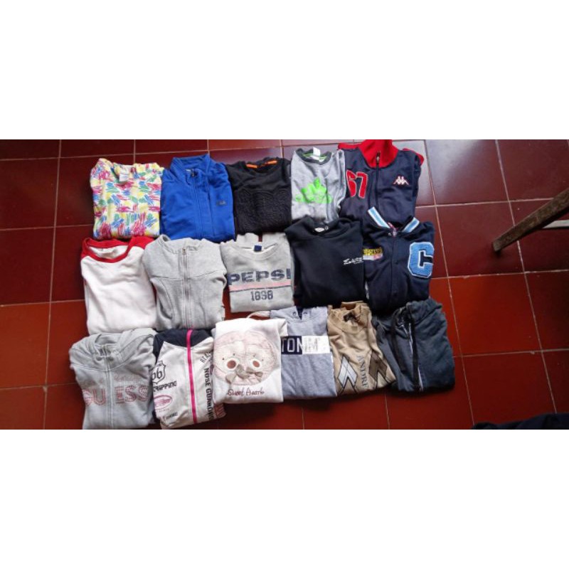 Borongan Hoodie,ZipHoodie,Crewneck Dan Tracktop