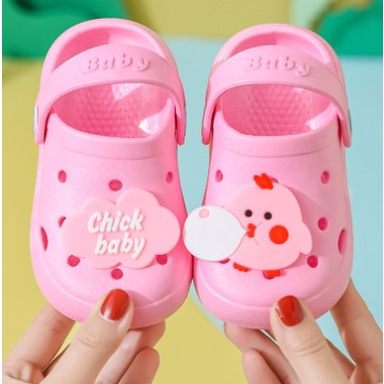 epatu Sandal  Anak Laki-Laki Dan Perempuan Sendal Gambar Kartun Lucu IMUT Dino Duck Chick Whale 1 -7 TAHUN