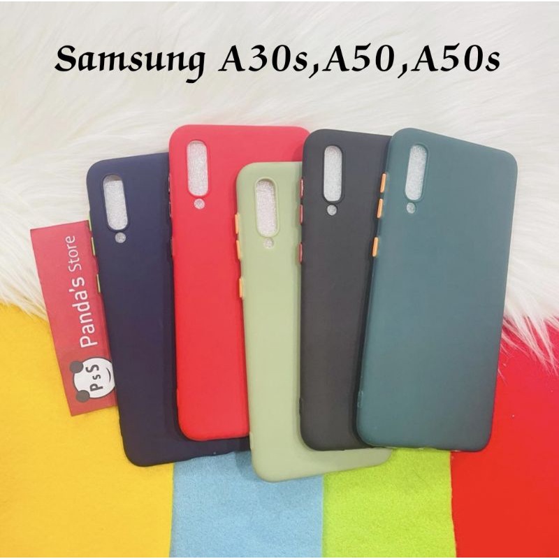 Case Samsung A30s, A50, A50s Babycase + Pelindung Kamera, Makaron Full Color (PsS)