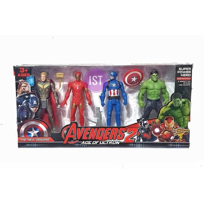 mwn.toys Robot Avengeerr 2 Age of Ultron 4 pcs No.2114