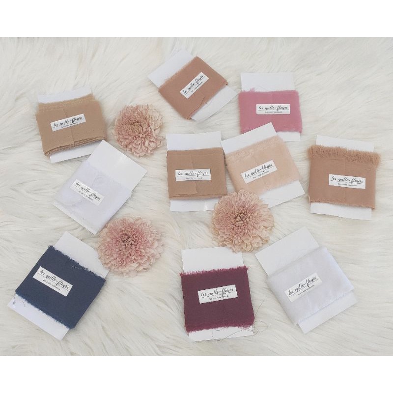 

Wedding ribbon chiffon premium fabric