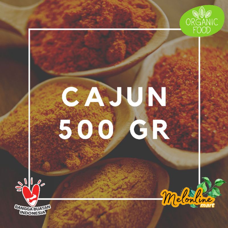 Jual Cajun Bubuk 500gr Cajun Powder 100 Organic 500gr Indonesia
