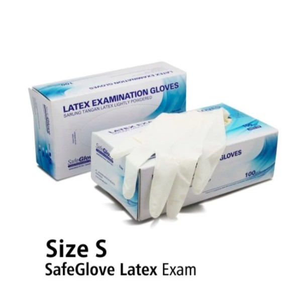 Sarung Tangan Latex Examination Gloves - S