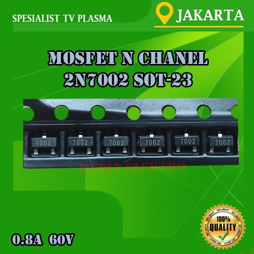 2N7002 7002 N-CHANNEL TRENCH MOSFET SOT-23