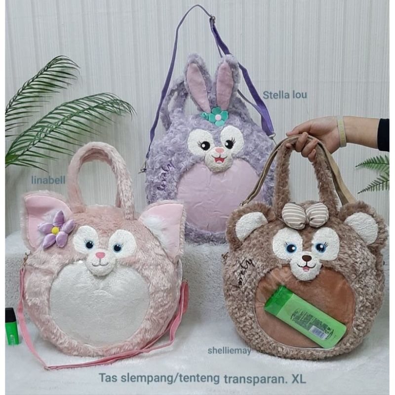 Tas Tenteng + Slempang Karakter Import/Size XL/Tas Animal