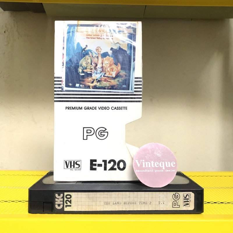 Kaset VHS The Land Before Time 2