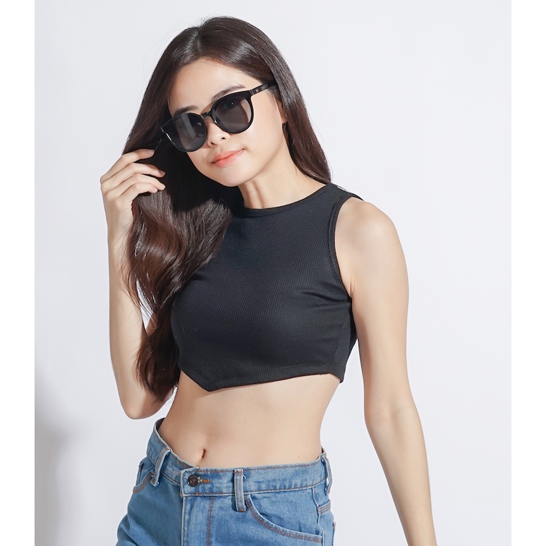 MODAVIE - ERIKA TANKTOP Korean Tanktop Crop Top Baju Atasan Wanita