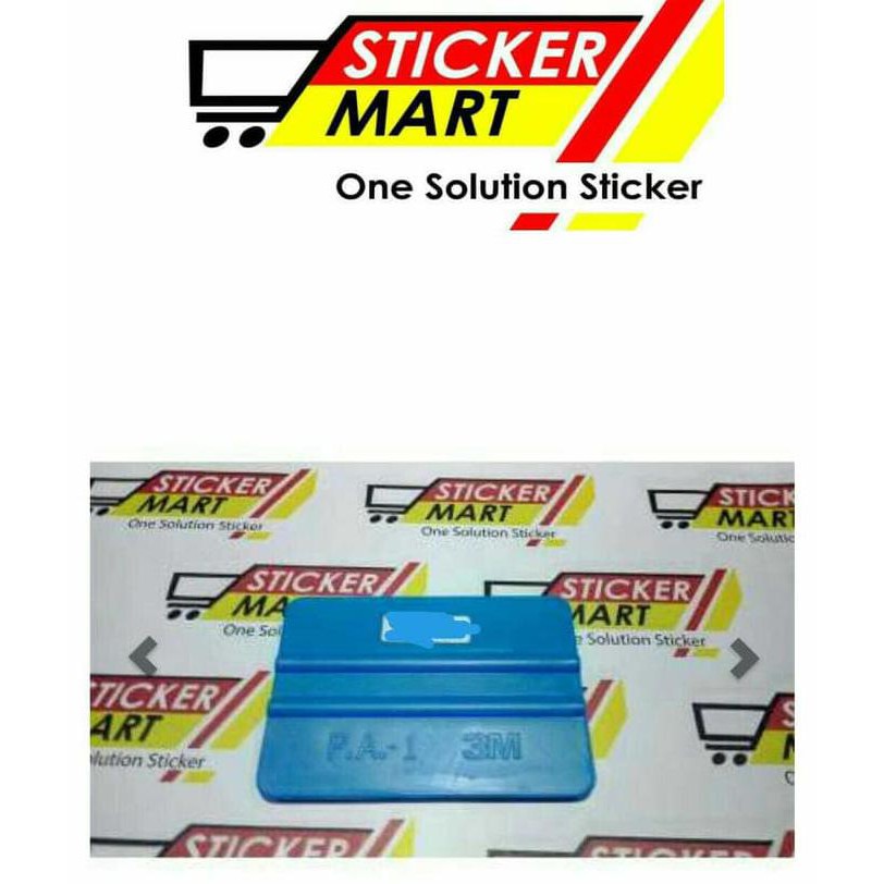 Diskon Scraper Utk Pasang Kaca Film Sticker 3M Biru Terbaru