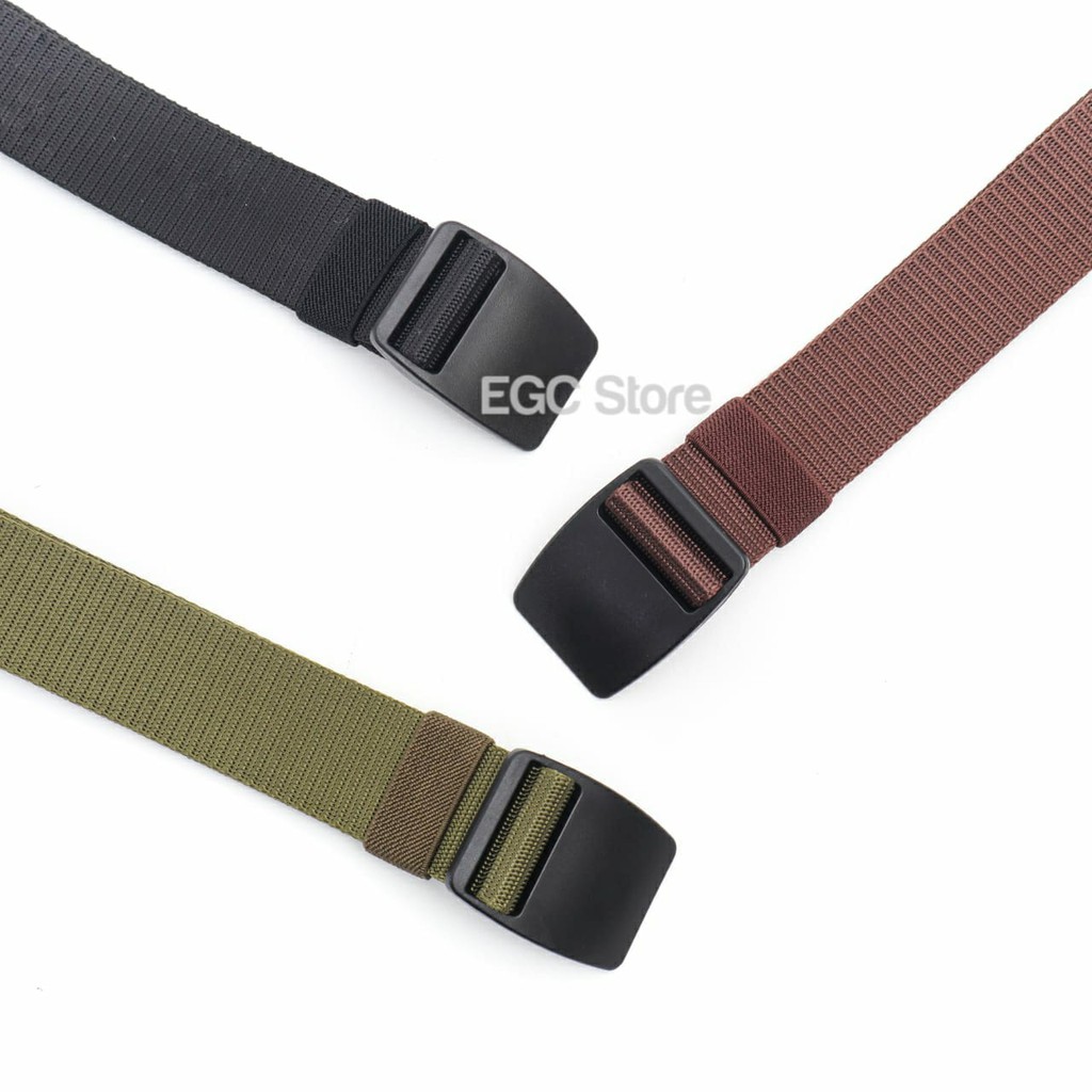 IKAT PINGGANG PRIA SABUK KATUN CANVAS GESPER PRIA MEN BELT TACTICAL - DSN KLIP