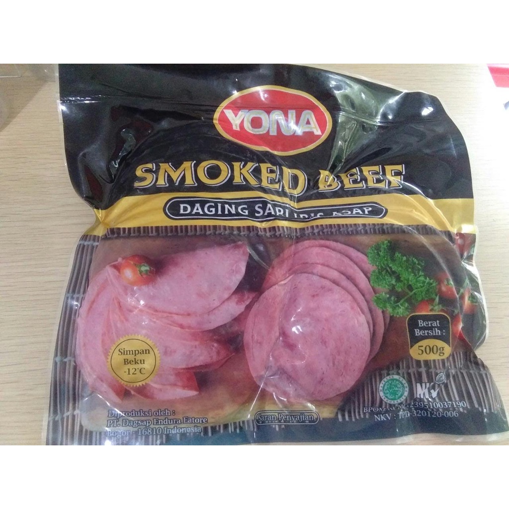 

SMOKED BEEF YONA KEMASAN 500GR
