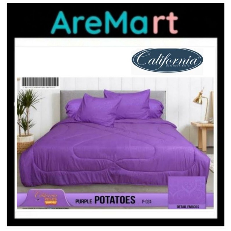CALIFORNIA Sprei polos California sprei Set Embossed Solid California sprei polos 180x200
