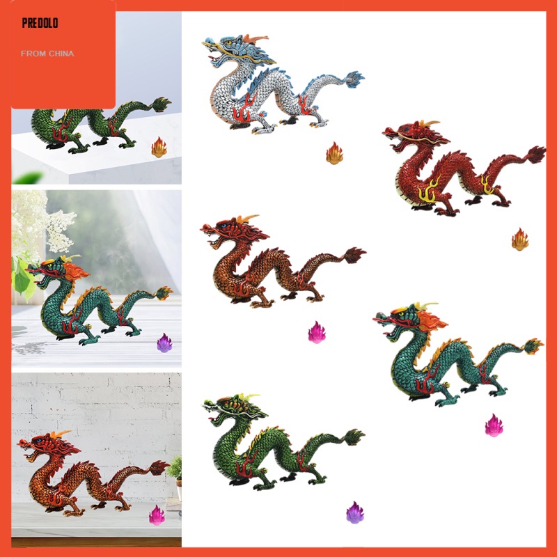 [In Stock] Dragon Figure Toy Solid Animal Model Mythical Beast Realistic Figurines