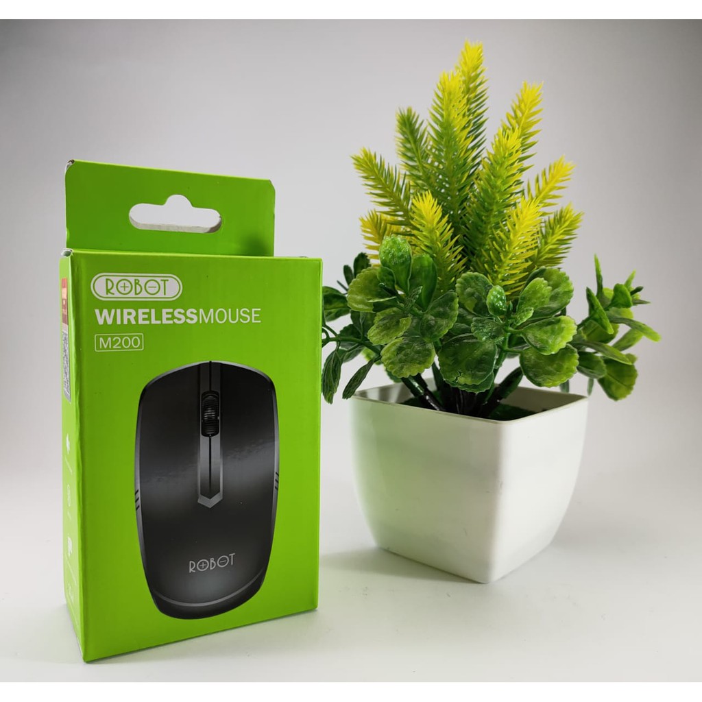 Mouse Wireless ROBOT M200