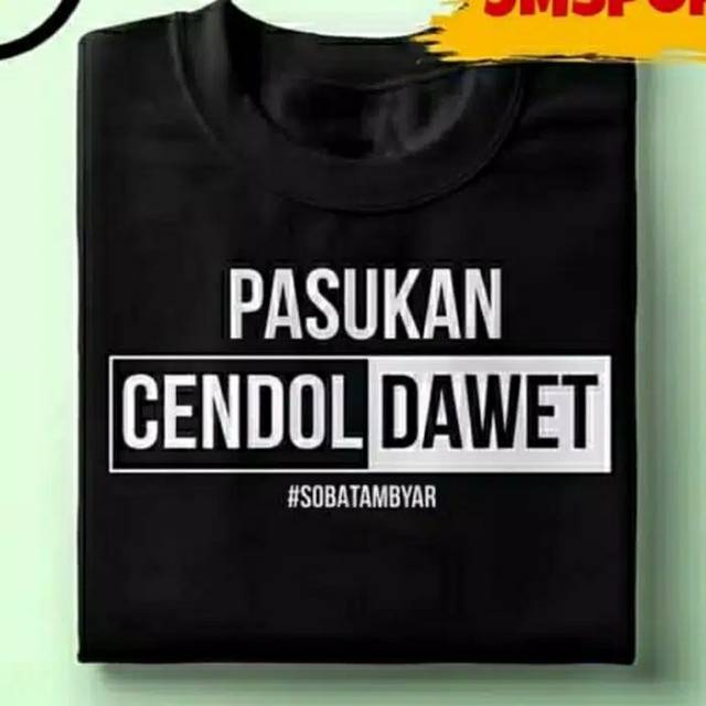 Pasukan cendol dawet / kaos cendol dawet