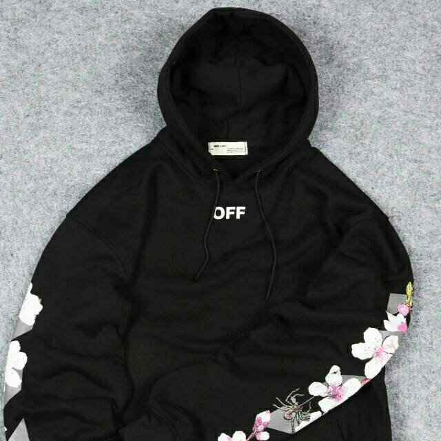 off white cherry blossom crewneck