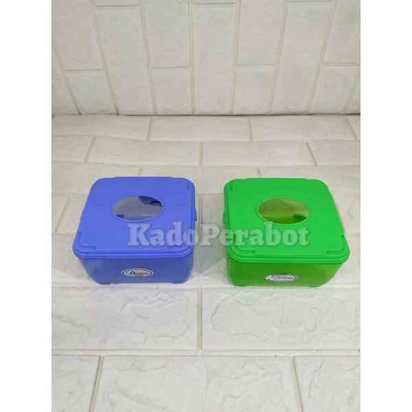 kotak tisu kecil - box tisu restoran - tempat tissue diana kecil