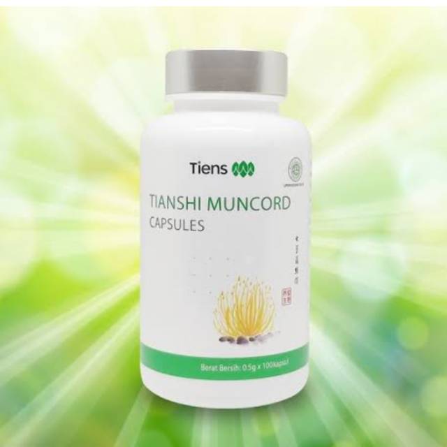 TIENSHI PROMO MUNCORD CORDYCEPS CAPSULES ISI 100 KAPSUL | IMUNITAS | C2
