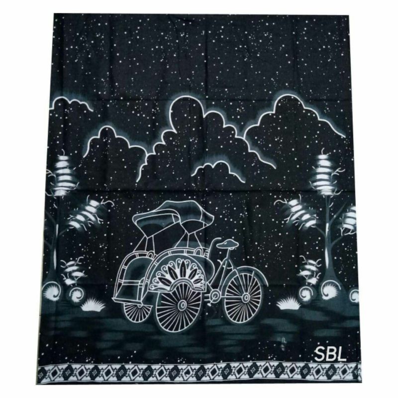 SARUNG ANAK MOTIF BECAK