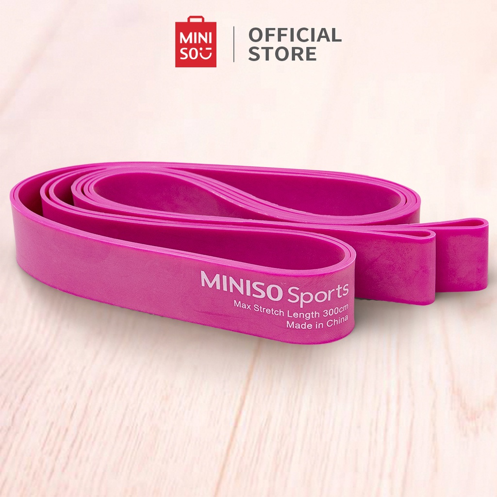 Miniso Official Yoga Band / Strength Training Tension Band Warna Campur