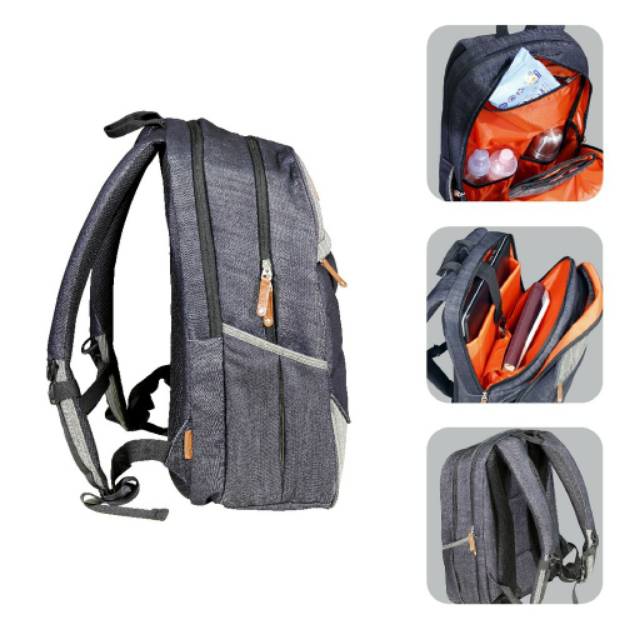 ♥BabyYank♥ Snobby Baby SBP2612 Daddys Bag Hounder Backpack / Tas Diaper Ayah / Daddys Bag