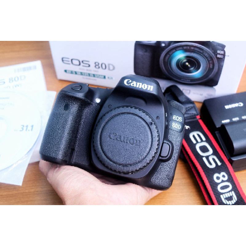 KAMERA CANON 80D BODY ONLY MULUS BANGET | CANON 80D