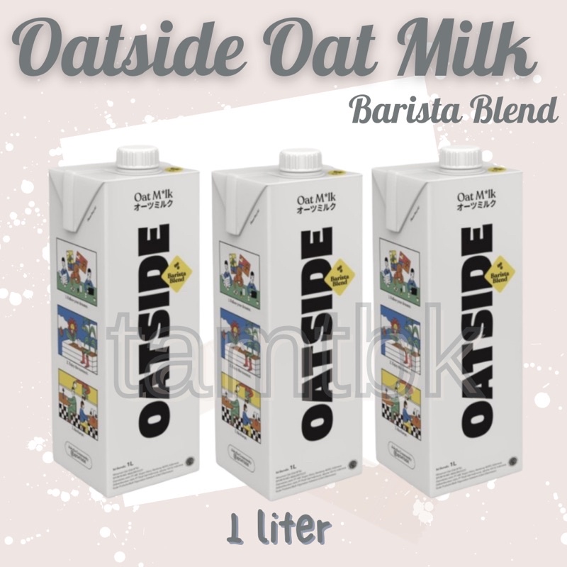 Oatside Barista Blend 1L / Outside Oat milk Barista Blend 1 L / Outside Oatmilk white